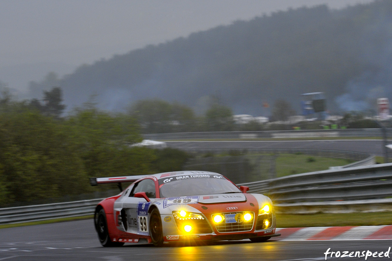 R8 LMS at dusk