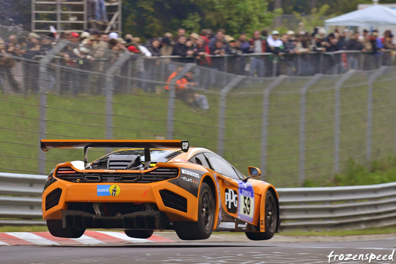 McLaren MP4-12C jump