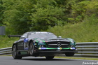 Mercedes SLS wheelie