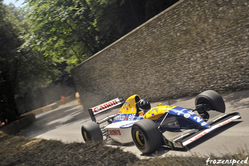 Damon Hill Williams Renault FW15C