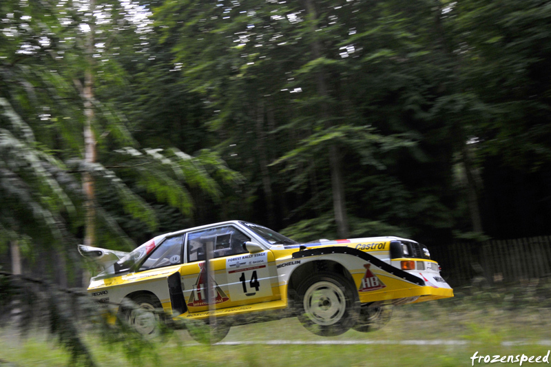 Audi Quattro S1 jump