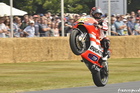 FoS Randy Mamola Ducati wheelie