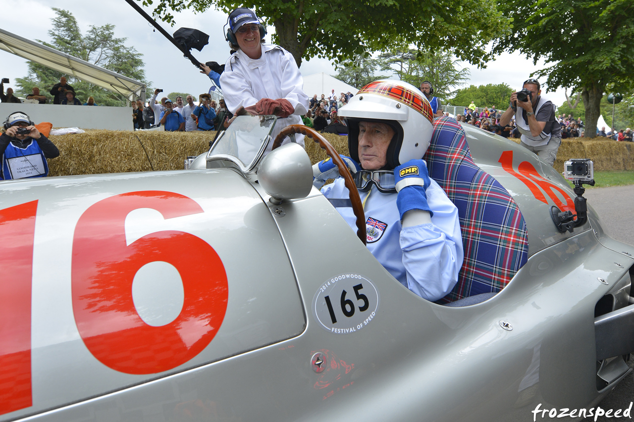 Jackie Stewart cockpit