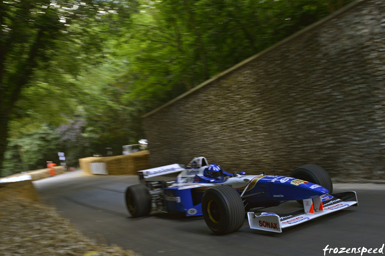 Damon Hill Williams FW18 Flintwall