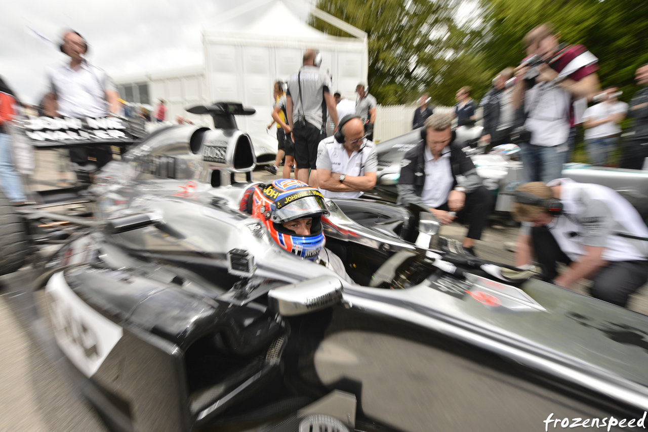 Jenson Button cockpit