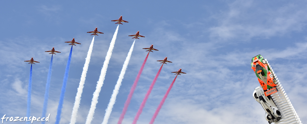 Red Arrows - Mazda central feature