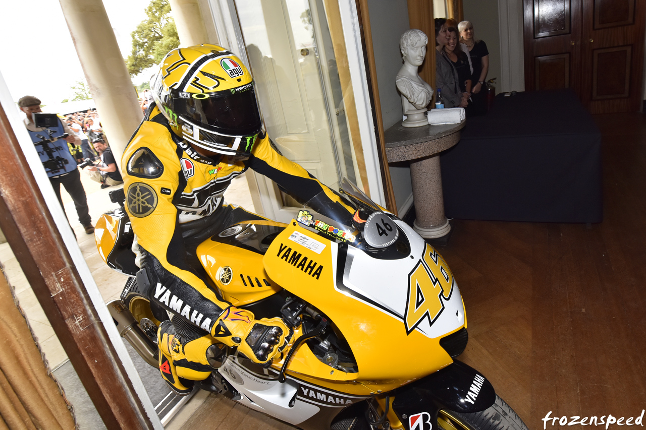 Valentino Rossi Goodwood house