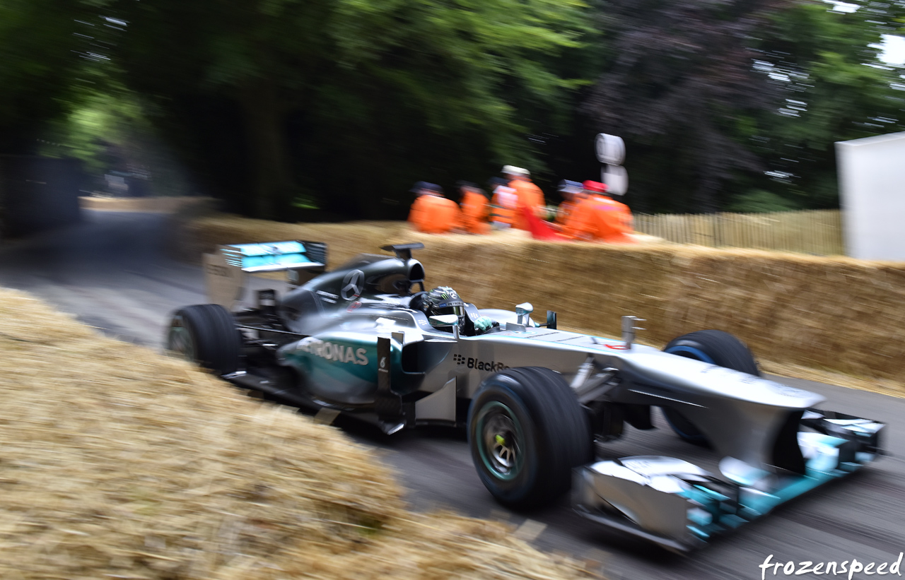 Nico Rosberg F1 drift