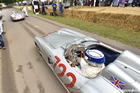 Jochen Mass 300SLR cockpit