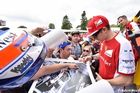 Kimi Raikonen autographs