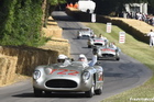 Mercedes 300SLR parade