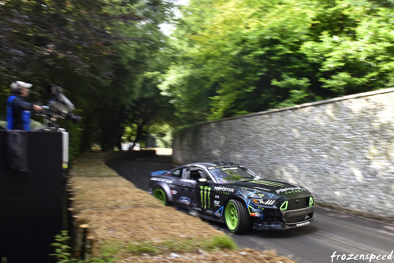 Vaughn Gittin Jr Mustang drift