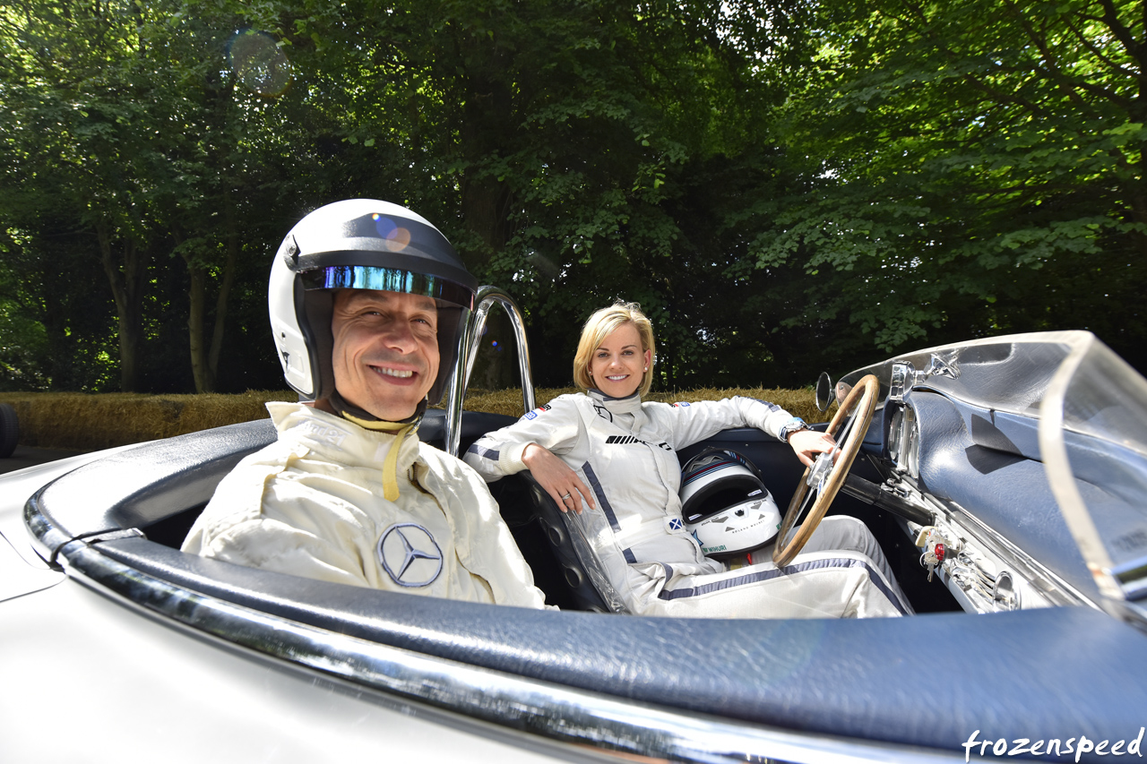 Susie and Toto Wolff 300 SLS