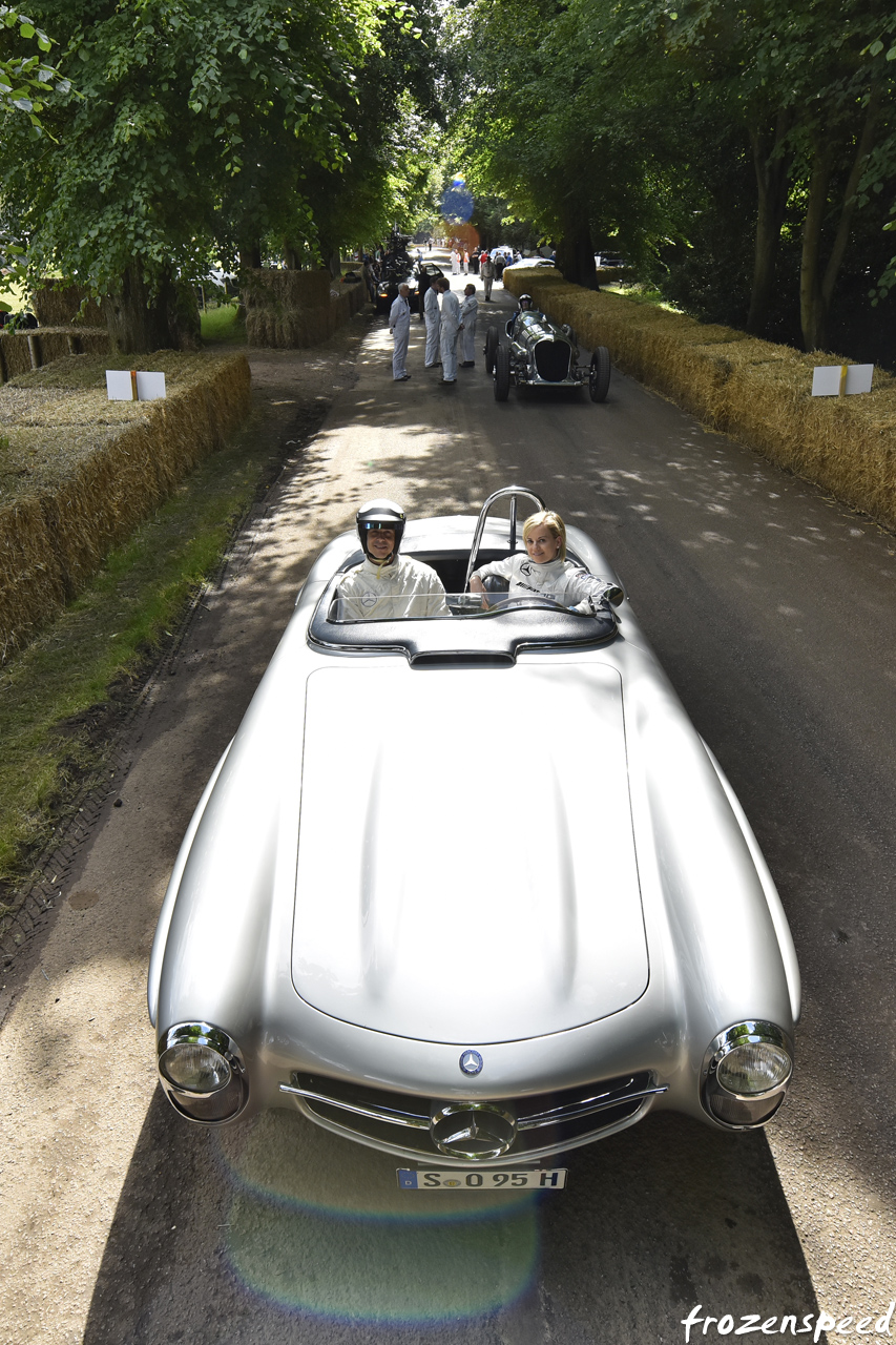 Susie and Toto Wolff 300 SLS