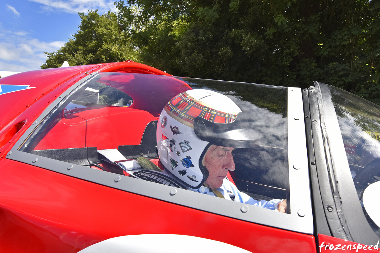 Jackie Stewart cockpit