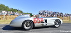 Giacomo Agostini in Fangio's Mercedes SLR