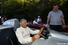 Giacomo Agostini in Fangio's Mercedes SLR