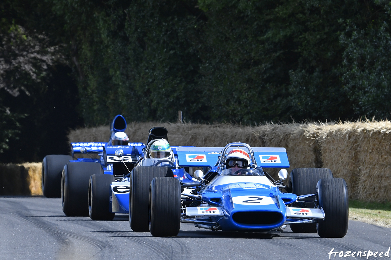 Sir Jackie stewart and sons