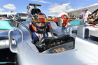 Esteban Ocon cockpit