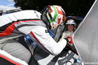 Gianmaria Bruni meeting Derek Bell