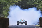 Mercedes F1 burnout