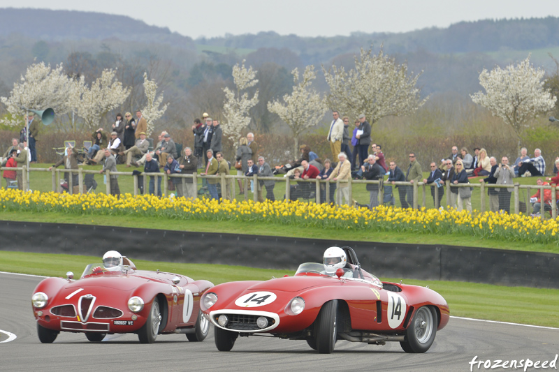 Ferrari 750 Monza drift