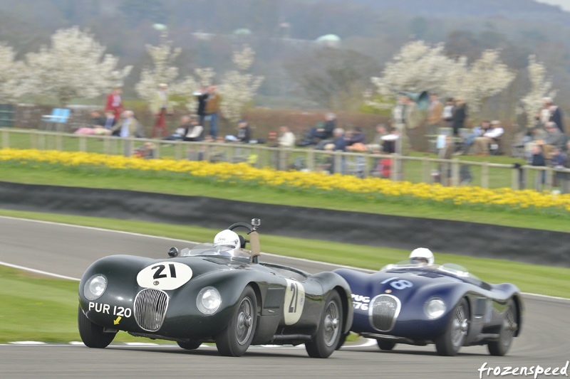 Jaguar C-Type duel