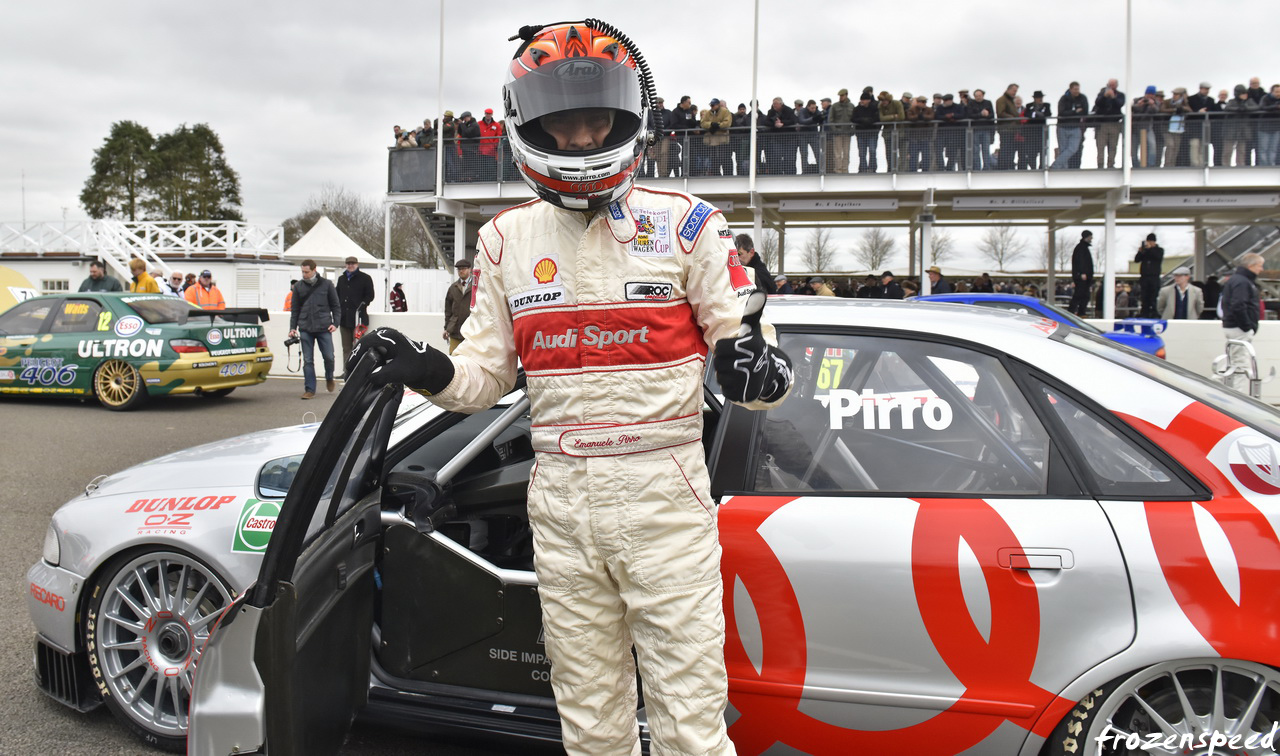 Emanuele Pirro BTCC Audi A4