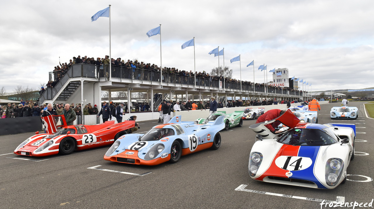 Porsche 917 Lola T70 grid