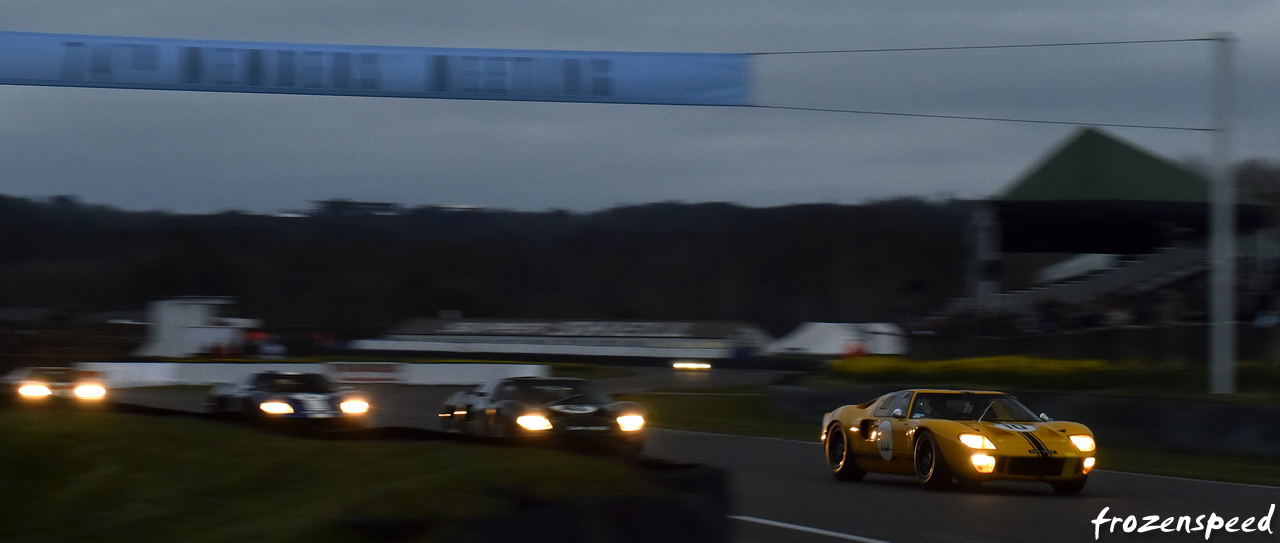 Ford GT40 at dusk