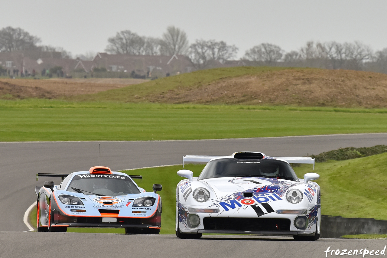 Porsche GT1 vs McLaren F1 GTR