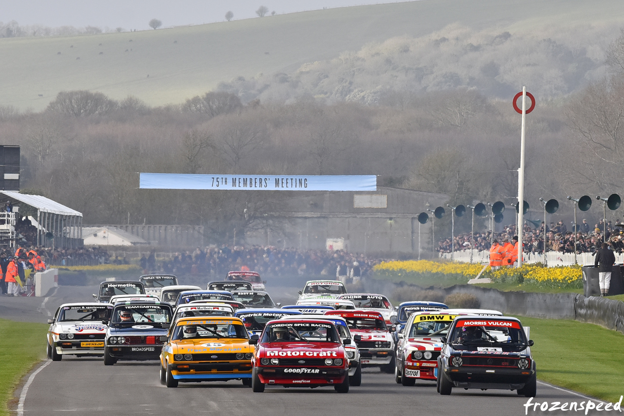 Gerry Marshall sprint race start