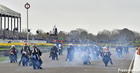 Hailwood Trophy start twostroke smoke