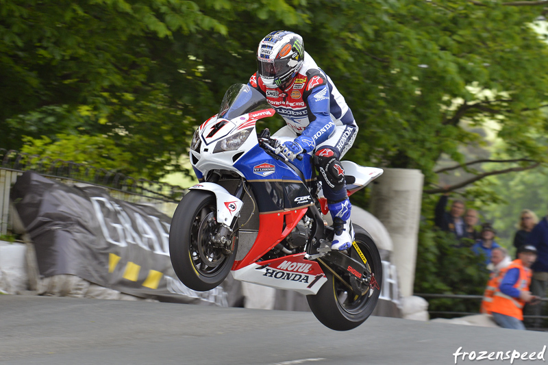 John McGuinness Ballaugh Bridge