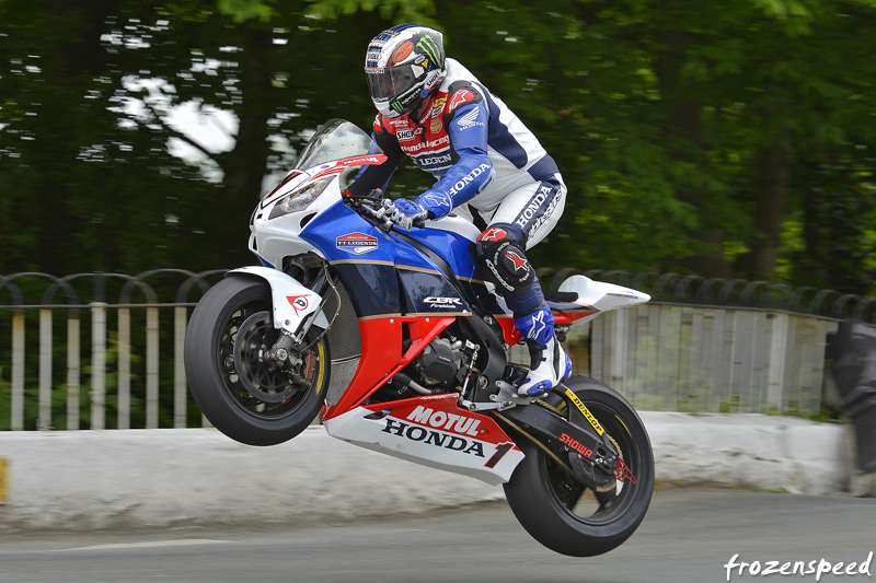 John McGuinness Ballaugh Bridge