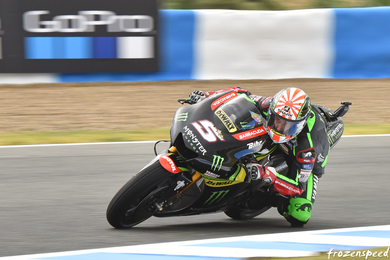 Johann Zarco kneedown focus