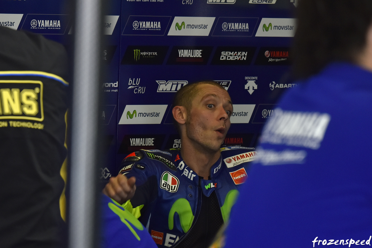 Valentino Rossi Jerez debrief