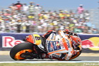 Marc Marquez elbow down