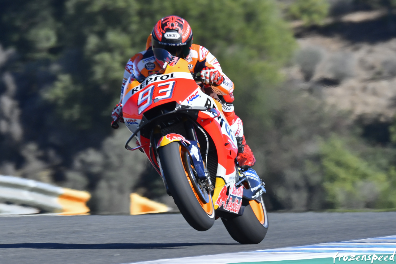 Marc Marquez wheelie