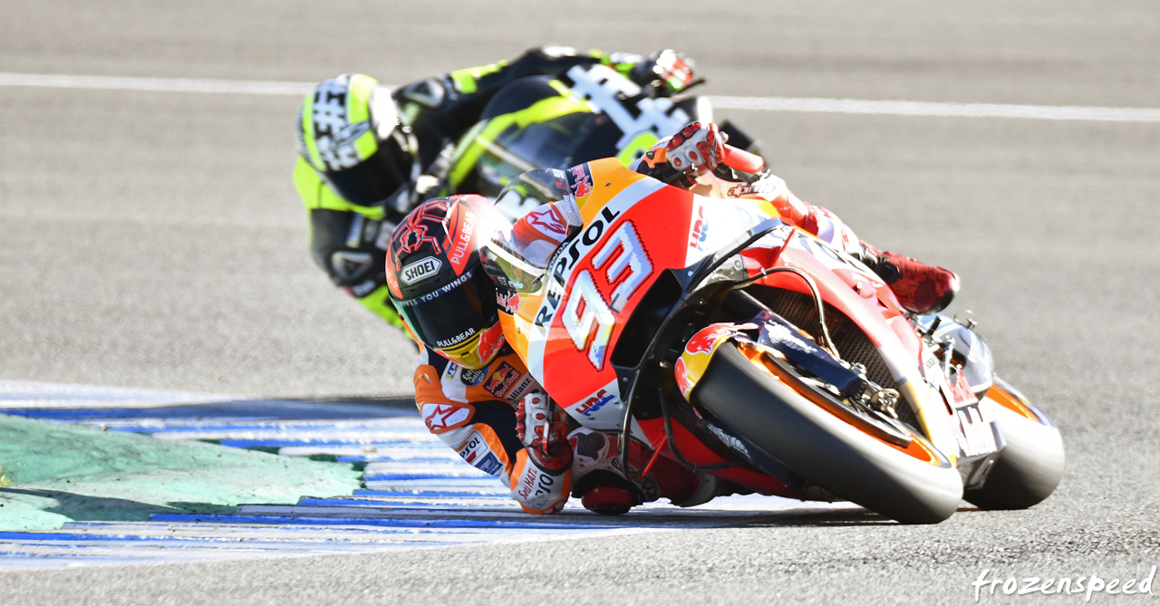 Marquez elbow down