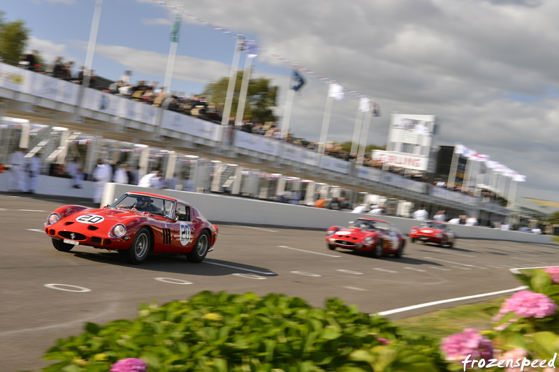 Ferrari 250 GTO race Goodwood Revival