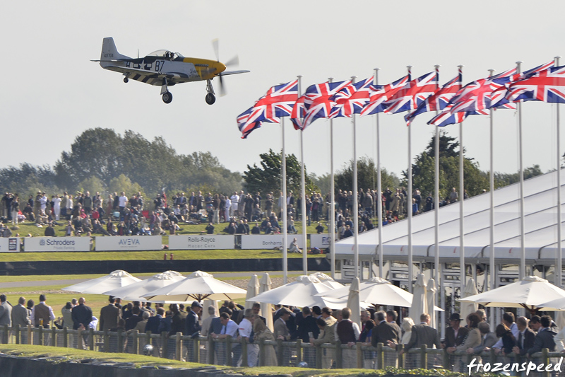 Ferocious Frankie P-51D landing