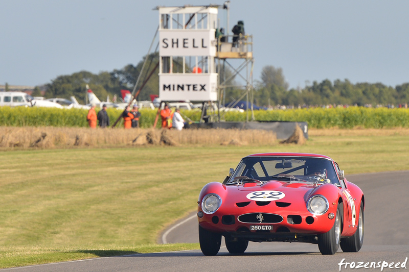 Jean Alesi 250 GTO Goodwood Revival