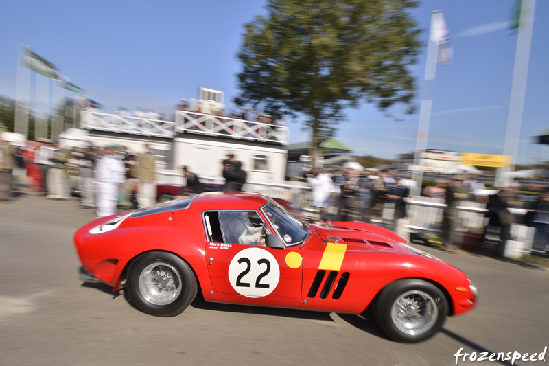 Jean Alesi 250 GTO Goodwood Revival