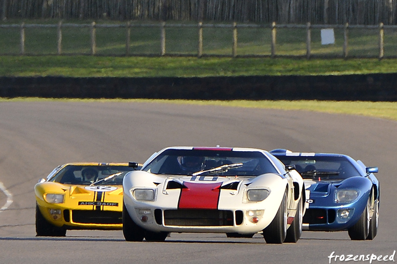 Ford GT40 battle Goodwood Revival