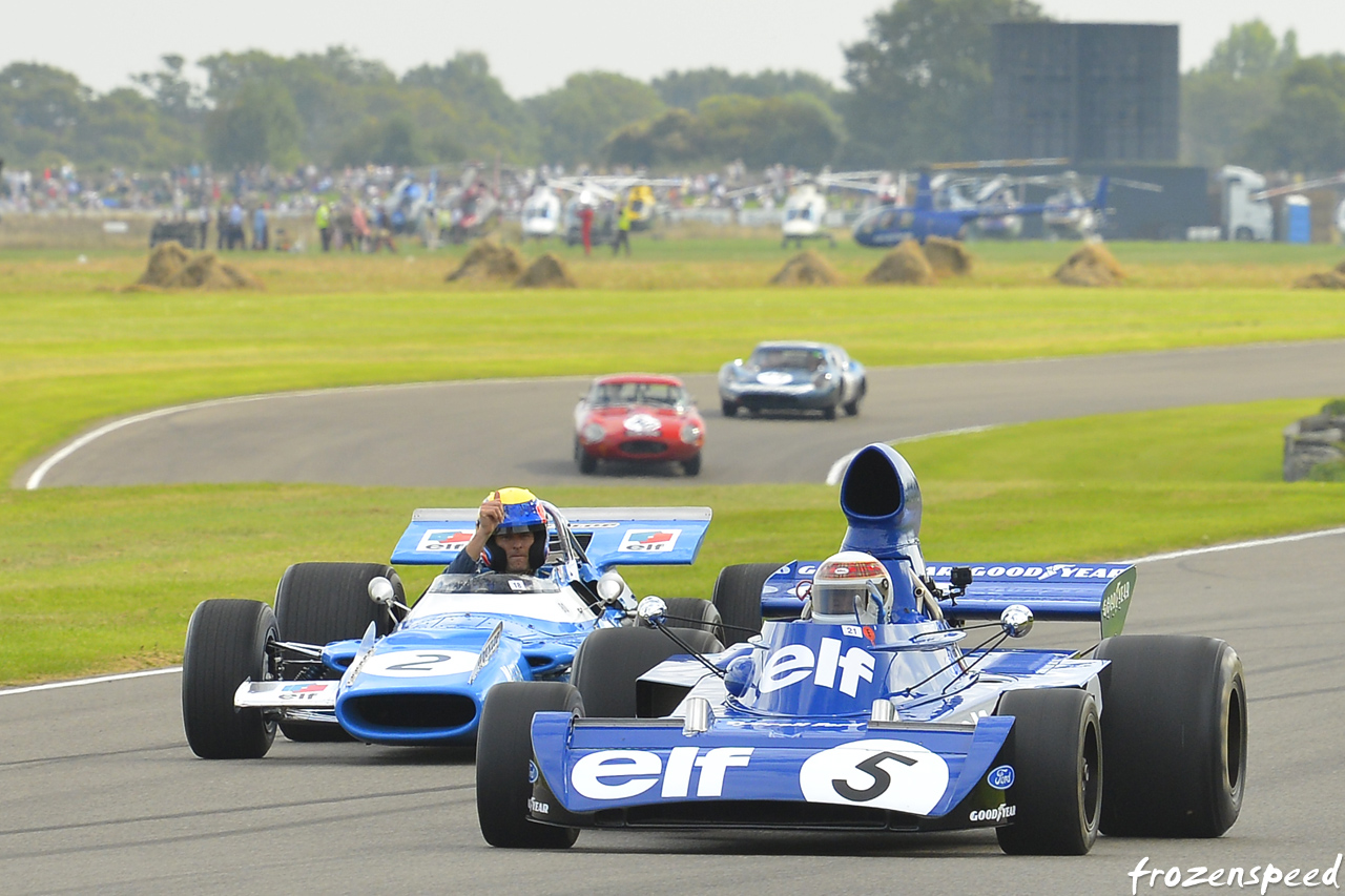 Jackie Stewart Tyrrell Mark Webber