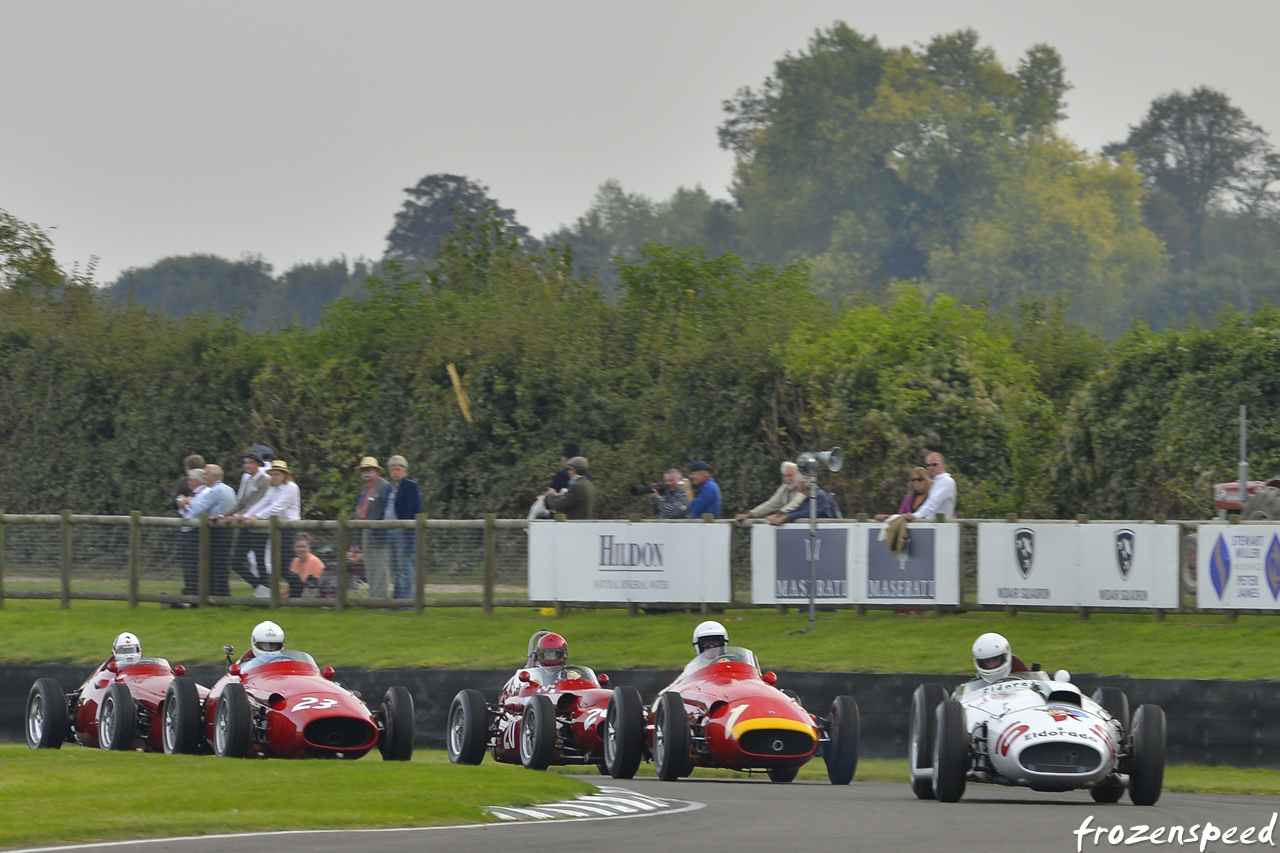 Maserati 250F demonstration