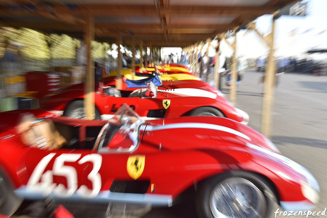 Ferrari paddock