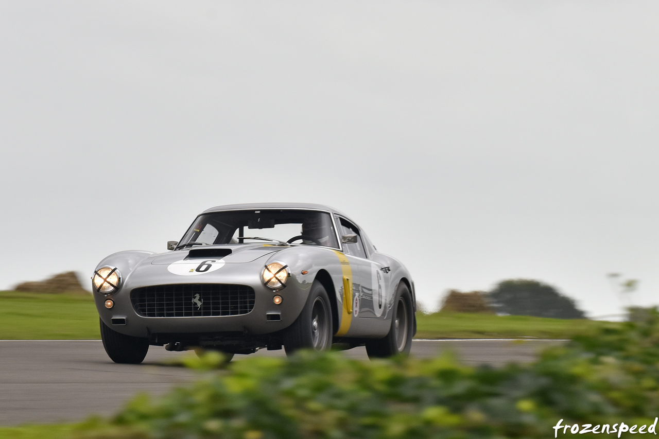 Ferrari 250 SWB sideways