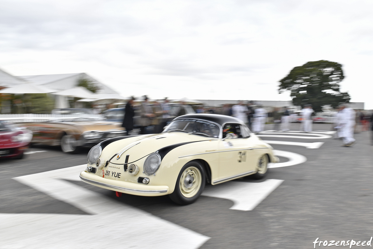 Porsche 356 paddock